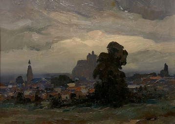 Georges Gonthier (1886-1969) - Vue de Dieppe