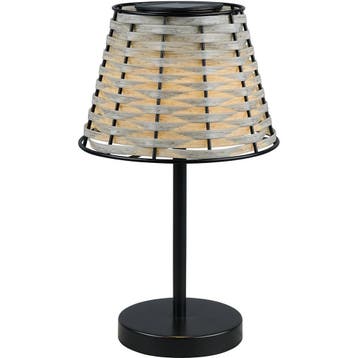 Trion Roza LED Tafellamp - Rond, Mat Zwart, Warm Wit 3000K,, Verzenden, Nieuw