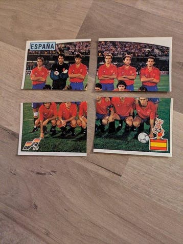 1988 Panini Euro 88 Équipe complète Espagne Euro 1988 Niet, Nieuw