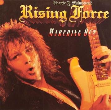 Yngwie J. Malmsteens Rising Force - Marching Out (LP, 1985), Verzenden