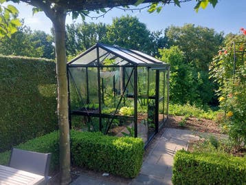 ***Najaarsactie*** HBS-mini serre, Tuin en Terras, Glas, Nieuw, Aluminium, Kweekkas