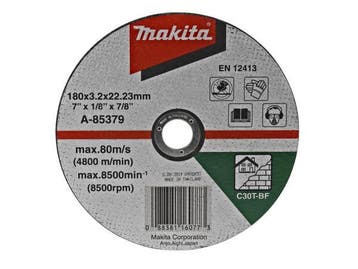 Veiling - 14x Makita Doorslijpschijf 180x3,0mm steen - A-853, Doe-het-zelf en Bouw, Gereedschap | Schuurmachines, Nieuw