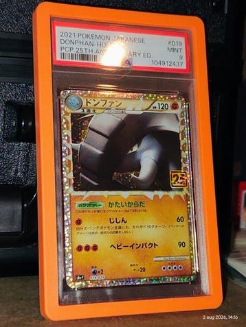 Pokémon Graded card - Donphan 019 Foil, Limited edition -, Nieuw