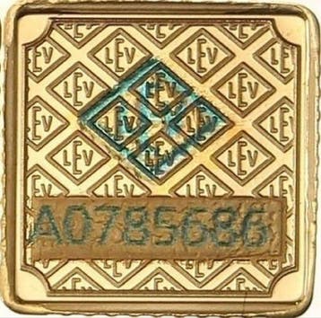 1 gram - Goud .999 - Geiger Edelmetalle, Germany (Zonder