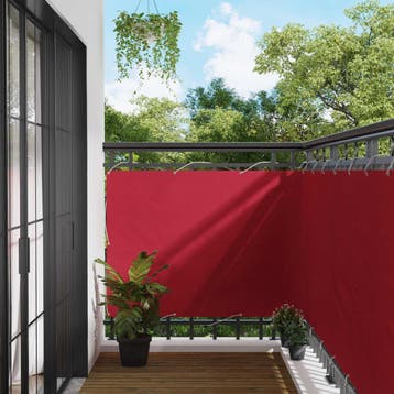 vidaXL Balkonscherm 110 x 800 cm Oxford Stof Rechthoekig, Verzenden