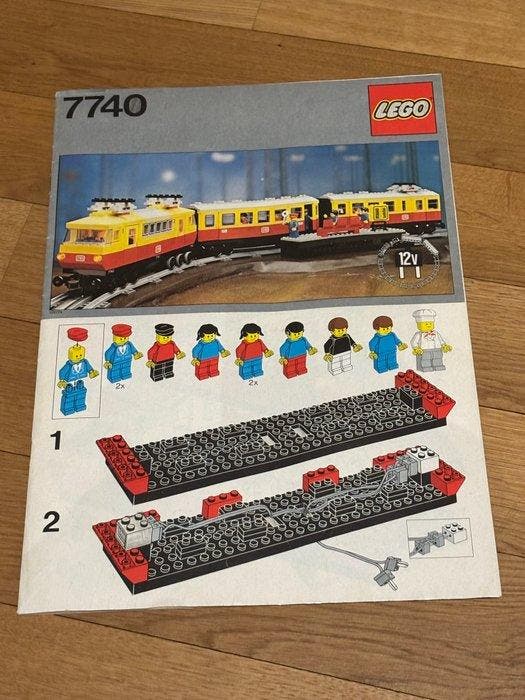 Lego Set - 7740 - Train - 7740 Inter City 12 V Elektrischer, Kinderen en Baby's, Speelgoed | Duplo en Lego