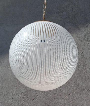 Venini - Paolo Venini - Lampe à suspendre - Verre de Murano