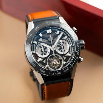 TAG Heuer - Carrera Heuer 02T Tourbillon Titanium & Ceramic