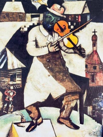 Marc Chagall - Il violinista