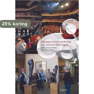 Management en marketing van culturele belevingen, Boeken, Verzenden, Zo goed als nieuw