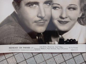 john boles - dixie lee- jack haley - Redheads on parade, Verzamelen, Nieuw