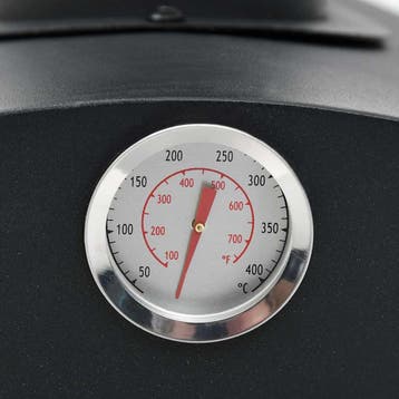vidaXL Pizzaoven en barbecue 3-in-1 zwart, Verzenden, Nieuw