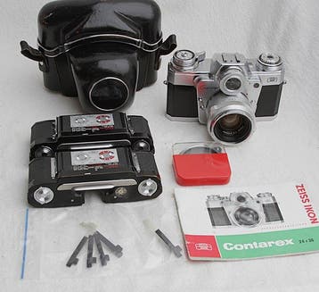 Zeiss Ikon, Carl Zeiss Contarex Bullseye + Planar 2/50mm |, Nieuw