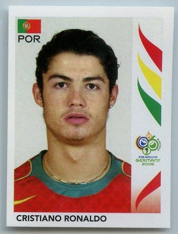 Panini - 2006 - World Cup - GMA 8 - Cristiano Ronaldo, Nieuw