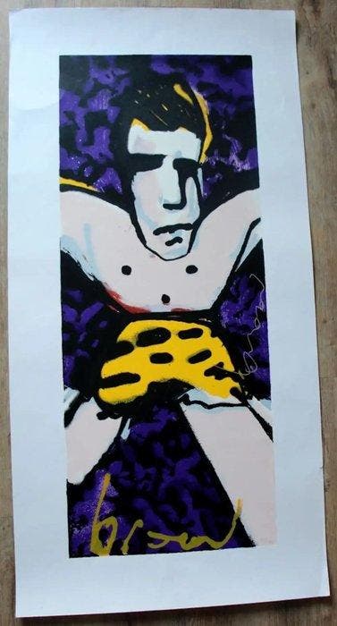 Herman Brood (1946-2001) - Tarzan, Antiquités & Art, Antiquités | Autres Antiquités