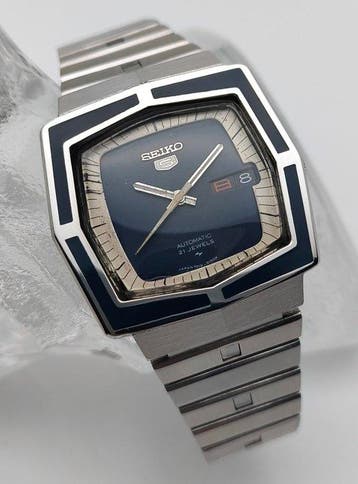 Seiko - Seiko 5 Daini - Automatic - Jumbo - Enamel Bezel -