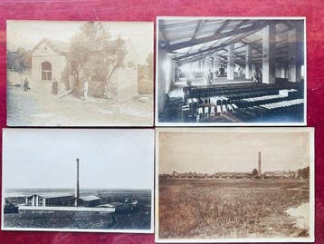 Anonyme - photographies dune Briqueterie au Maroc - archive