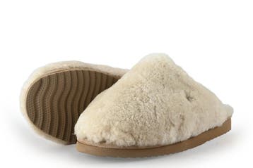 Warmbat Pantoffels in maat 39 Beige, Verzenden, Pantoffels of Sloffen