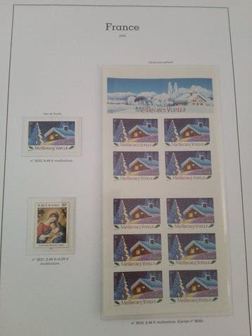 France 2002/2002 - Collection complète, Gestempeld