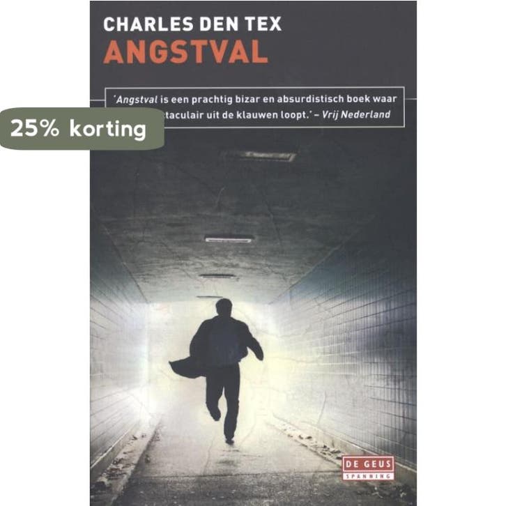 Angstval / De Geus 9789044524628 Charles den Tex, Boeken, Thrillers, Gelezen, Verzenden