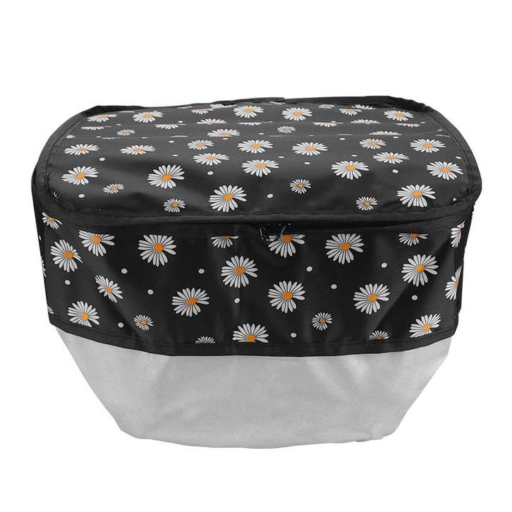 Fietskrat Afdekhoes Mand Krat Hoes Waterdicht Bloemen Zwart, Collections, Collections Autre, Envoi