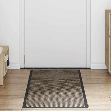 vidaXL Deurmat 60x150 cm bruin, Verzenden, Nieuw
