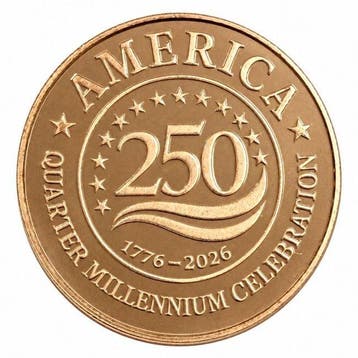 Verenigde Staten. 5 x 2026 1 oz America 250 Series – Quarter, Postzegels en Munten