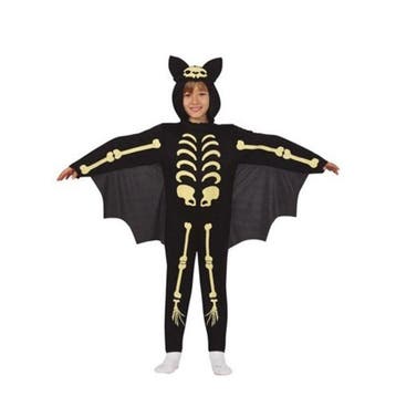 Halloween Kostuum Kind Vleermuis Skelet, Verzenden, Nieuw