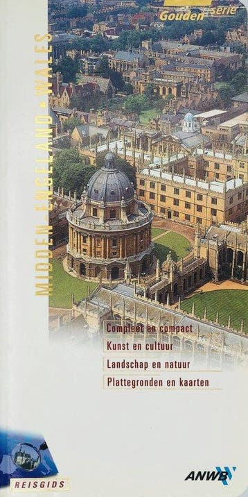 Anwb Gouden Serie Midden Engeland Wales - Danse, Boeken, Reisgidsen, Verzenden, Nieuw