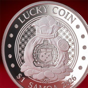 Samoa. 1 Dollar 2026 Lucky Coin - Maneki-neko Ag