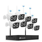 DrPhone SecureVision - NVR Camera Kit - 8 Camera Set -, Verzenden, Nieuw