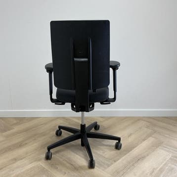 Viasit Linea Mondriaan NPR 1813 bureaustoel, antraciet, Ergonomisch, Gebruikt, Zwart, Bureaustoel
