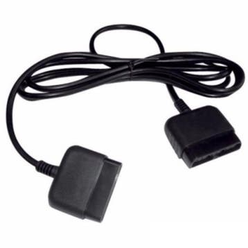 Verlengkabel PS2 Zwart/Grijs (PS2 Accessoires), Games en Spelcomputers, Ophalen of Verzenden, Zo goed als nieuw