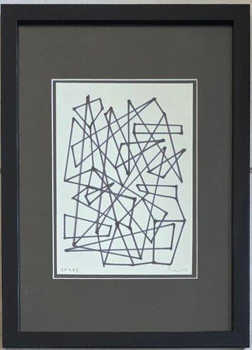 Siep Van Den Berg (1913-1998) - abstracte compsitie