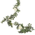 Bloemen Slinger Eucalyptus & Witte Rozen 2m, Verzenden, Nieuw