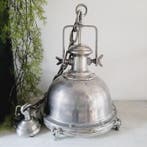 Vintage, Industriële & Zware Kwaliteit, Hanglamp, 1980 -, Antiek en Kunst