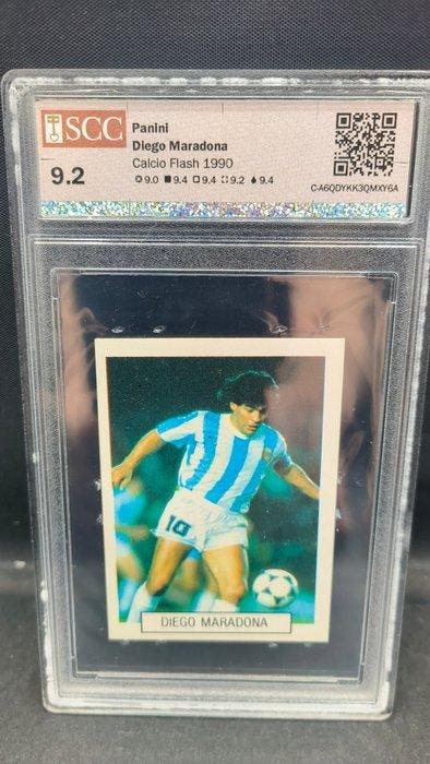 Panini Figurina Calcio Flash Panini 1990 # Diego Maradona, Collections, Autocollants