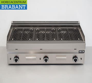 HCB stainless steel lava grill stone grill 650 Series 102 cm, Verzenden