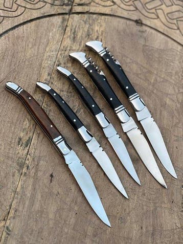 Keukenmes - Kitchen knife set - Laguiole Bougna Met Bee