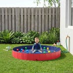 vidaXL Kinder Zwembad Rood Ø300 x 38 cm Dik PVC en, Tuin en Terras, Zwembaden, Verzenden, Nieuw
