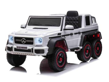 Mercedes-Benz G63 6x6, 12v met rubberen banden en meer!, Ophalen of Verzenden