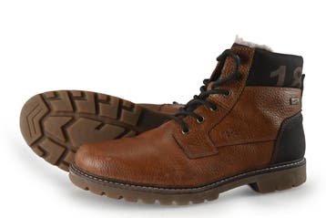 Rieker Veterboots in maat 42 Bruin, Kleding | Heren, Schoenen, Bruin, Verzenden, Boots, Zo goed als nieuw