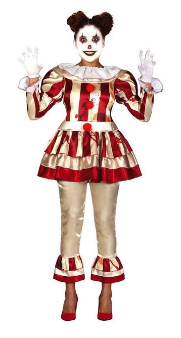 Clown Halloween Kostuum Dames, Verzenden