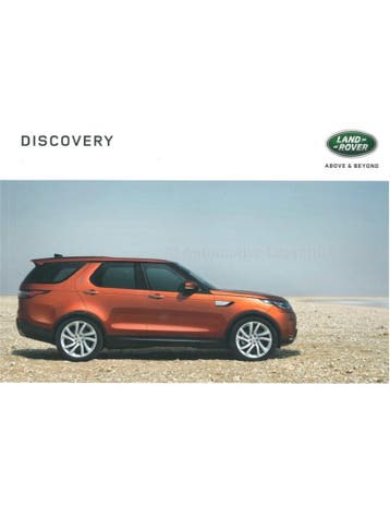 2017 LAND ROVER DISCOVERY BROCHURE NEDERLANDS, Boeken, Ophalen of Verzenden, Nieuw