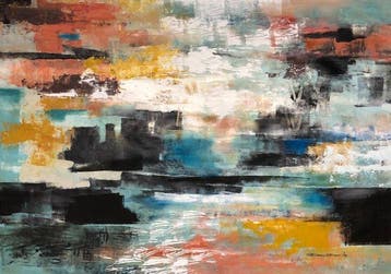 Dam Domido - NO RESERVE PRICE-Abstraction linéaire - 140 x