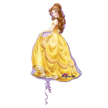 Belle en het Beest Helium Ballon XL 99cm leeg, Verzenden, Nieuw