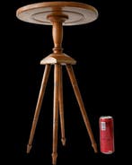 Table dappoint - Table à thé en mosaïque de bois