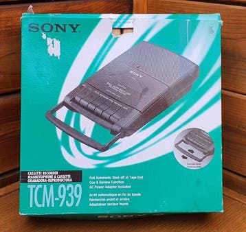 Sony - TCM-939 Cassetterecorder-speler, Nieuw