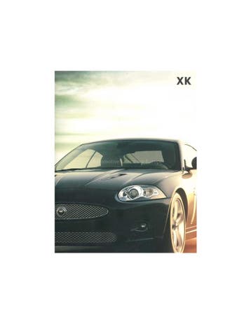 2007 JAGUAR XK BROCHURE NEDERLANDS