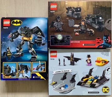 Lego Set - Marvel - 3x DC Comics Batman [76158 - 76179 -, Nieuw